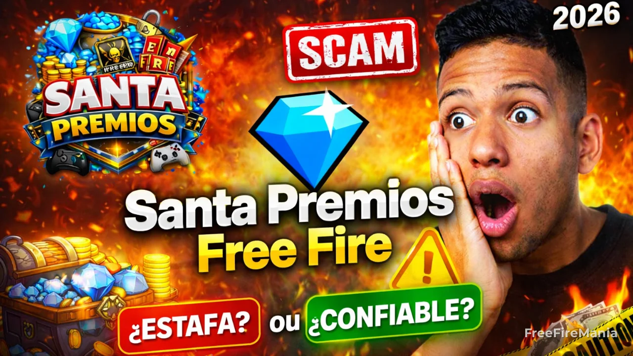 Santa Premios Free Fire: ¿funciona o es estafa?
