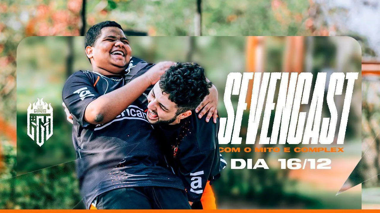Sevencast apresenta último episódio do ano com Mito e Complex, jogadores da Dollars