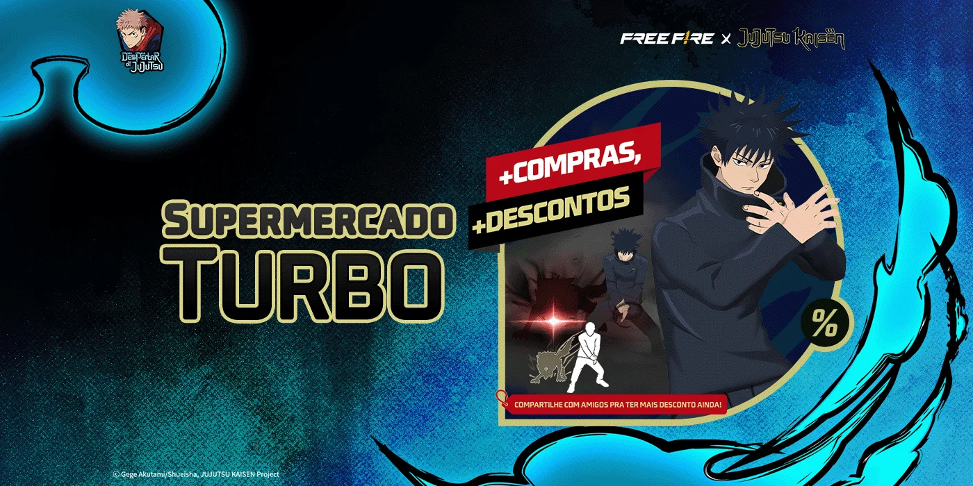 Supermercado Turbo estreia no Free Fire em 17 de janeiro