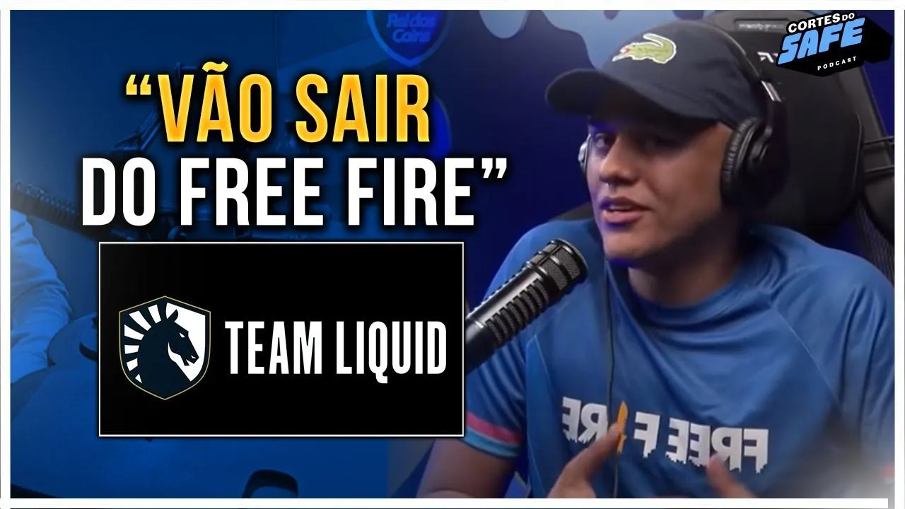 Team Liquid pode abandonar o Free Fire após ser rebaixada para a Série B da LBFF