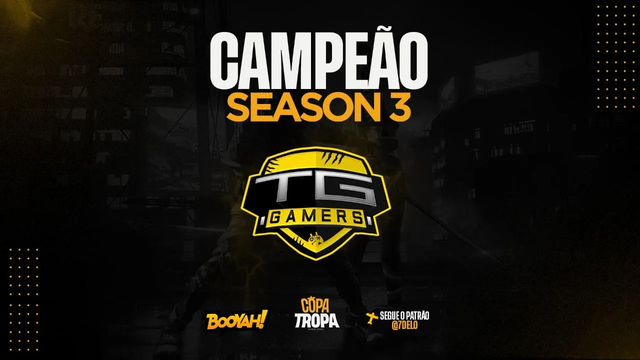 TG Gamers é a grande CAMPEÃ da Copa Tropa de Free Fire Season 3