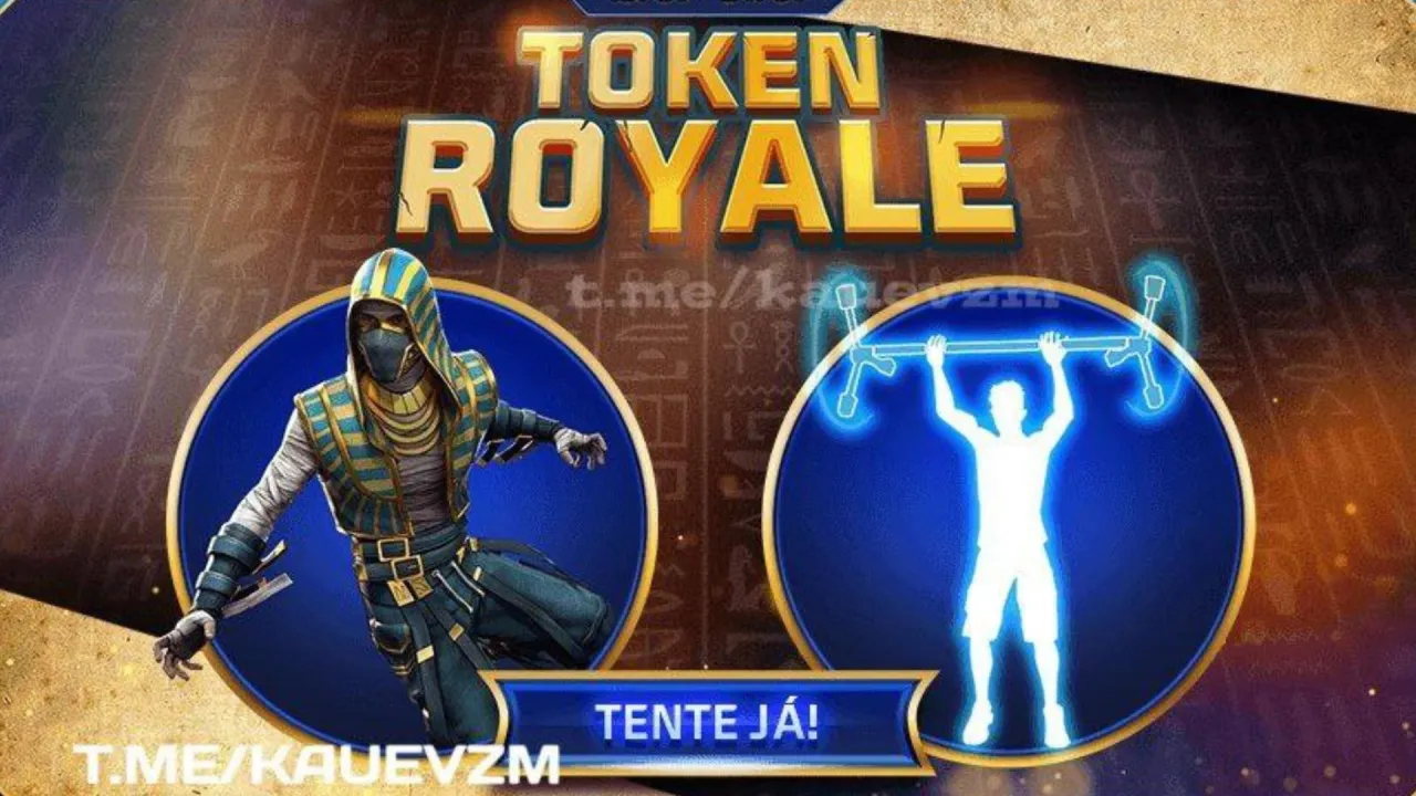 Token Royale Free Fire: Como conseguir a skin Múmia do Faraó e Emote Puxando Ferro