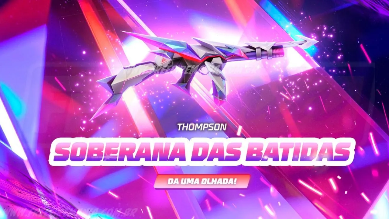 Escolha Royale Free Fire: Como conseguir Tompson - Soberana das Batalha e outros Prêmios