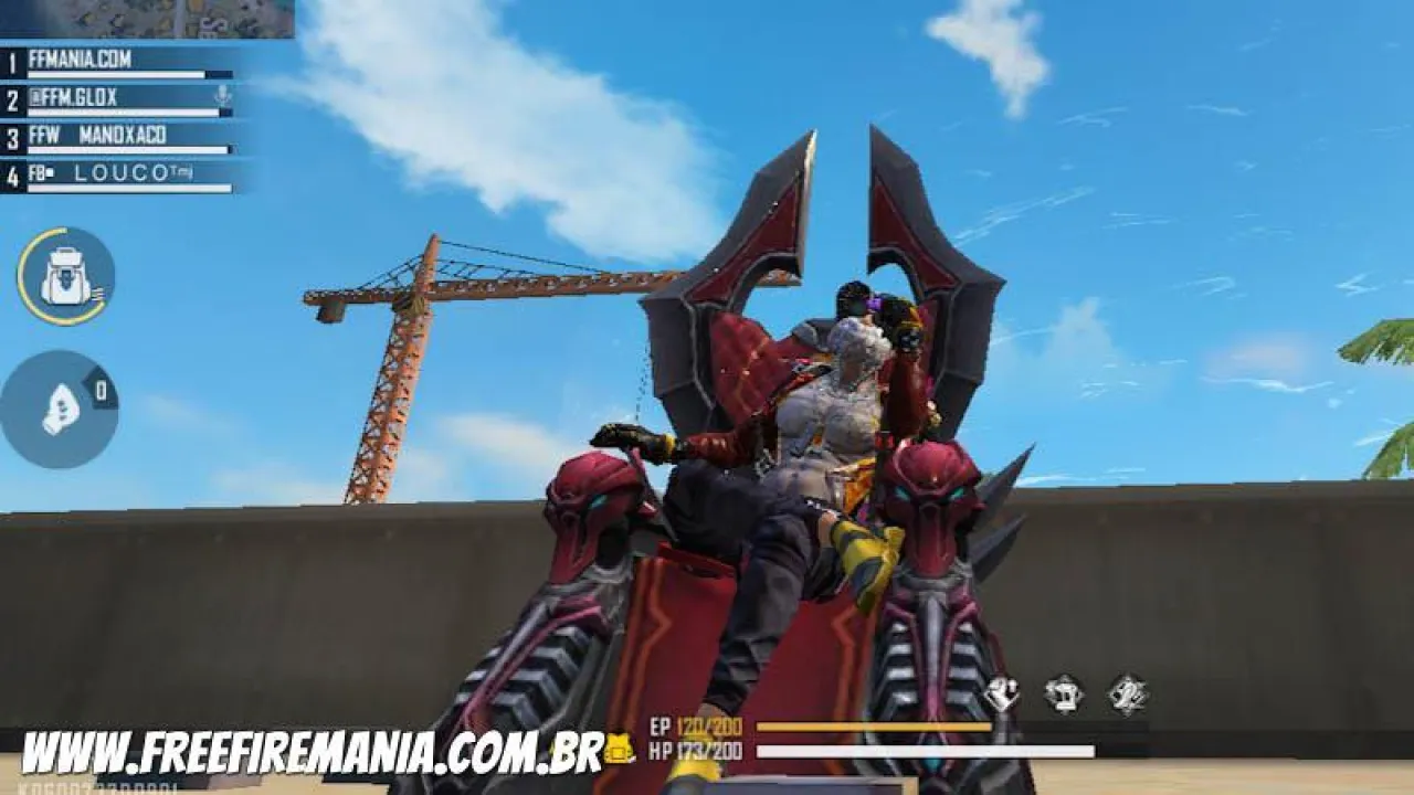 Como Explorar o Bug do Trono no Free Fire