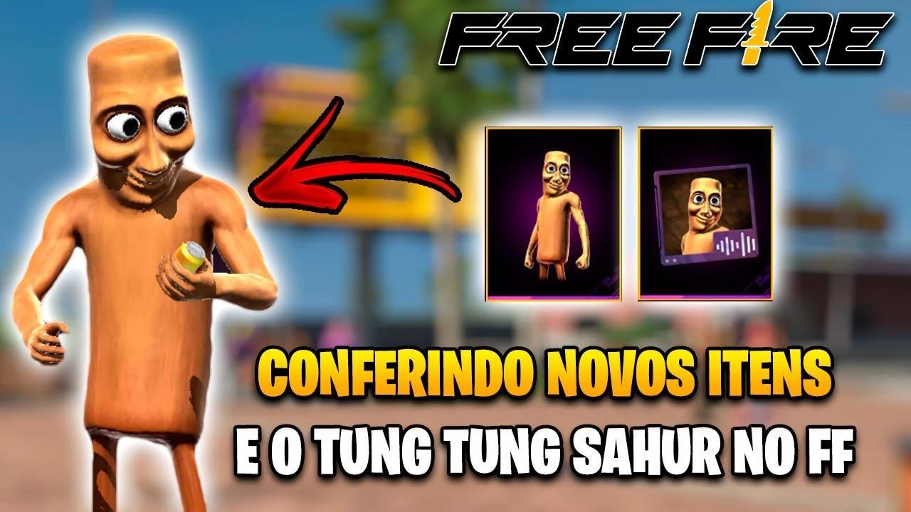 Tung Tung Sahur Free Fire: Como Resgatar a Skin Grátis e Todos os Detalhes