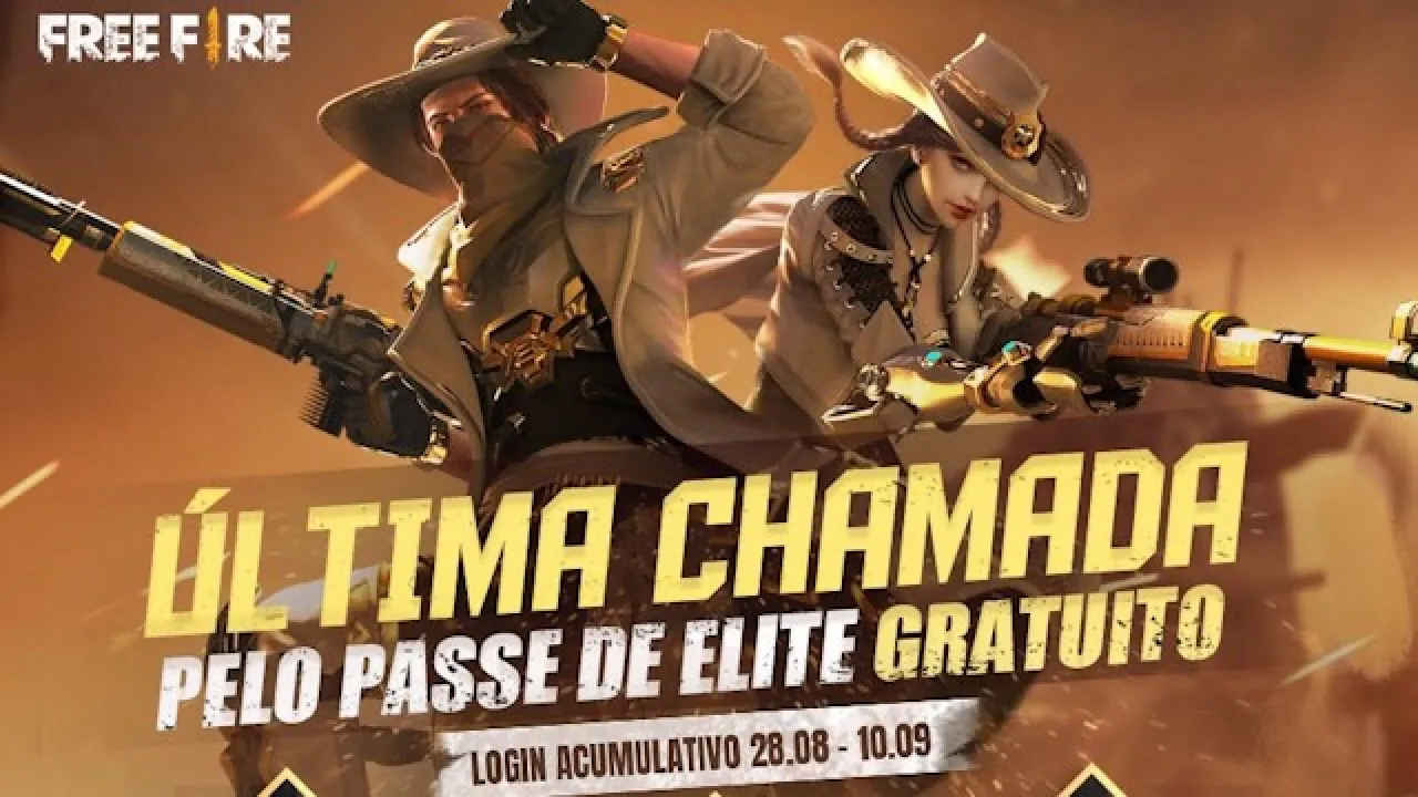 Último Dia para Conseguir o Passe de Elite Grátis no Free Fire