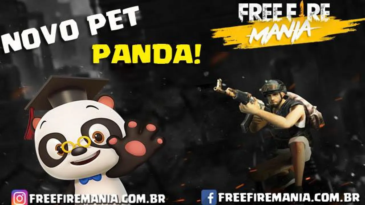 Novo Pet Panda Chega ao Free Fire com Habilidades e Skins Inéditas