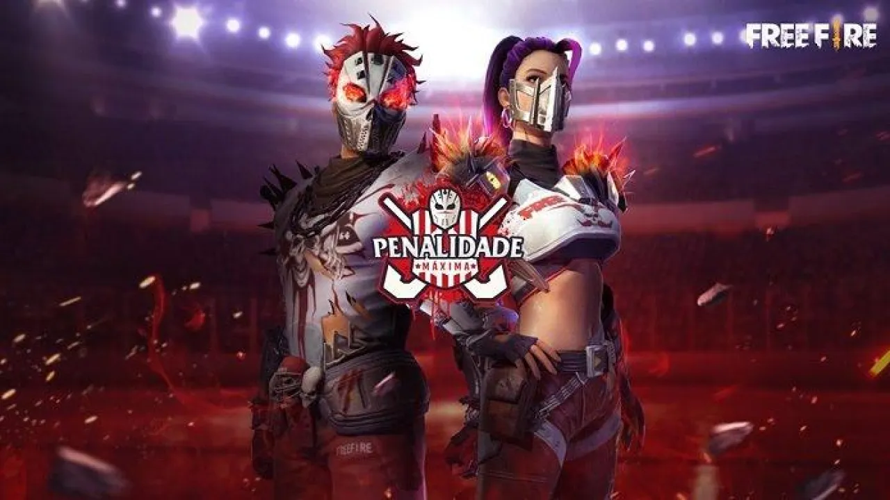 Novo Passe de Elite de Novembro do Free Fire - Penalidade Máxima