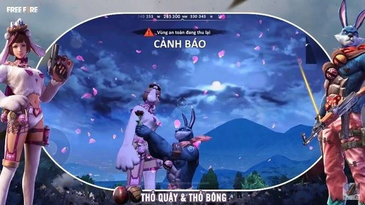 Novo Vídeo Oficial de Free Fire: Amor de Coelhos