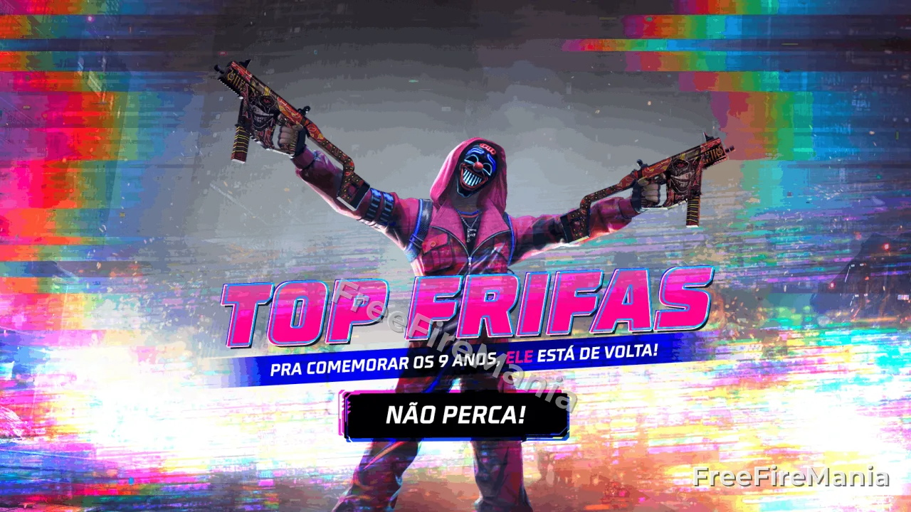 Virada Suprema Free Fire traz Top Criminal (Neon): veja como funciona
