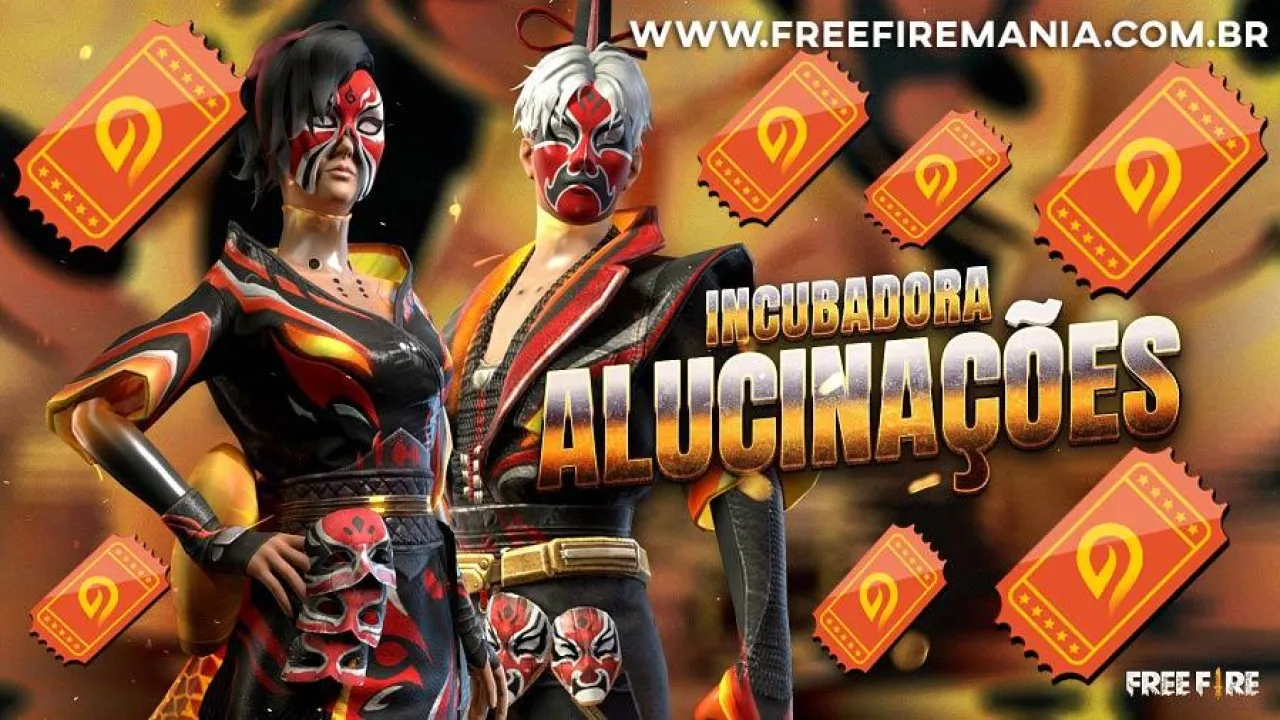 Voltaram os Tickets da Incubadora no Free Fire
