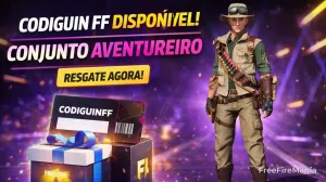 Conjunto Aventureiro - Codiguin disponível na lista de Codiguin FF 2026