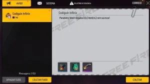 Infinix - Codiguin disponível na lista de Codiguin FF 2026