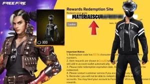 Matéria Escura - Codiguin disponível na lista de Codiguin FF 2026