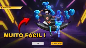 Namoradeira (emote) - Codiguin disponível na lista de Codiguin FF 2026