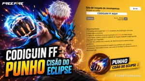 Codiguin FF Punho Cisão do Eclipse ativo para resgate
