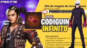Punho do Jaguar - Codiguin disponível na lista de Codiguin FF 2026