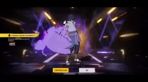 Sasuke (Naruto) - Codiguin disponível na lista de Codiguin FF 2026