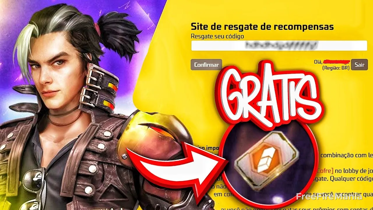 Codiguin FF: Cartão de Troca de Nick Grátis