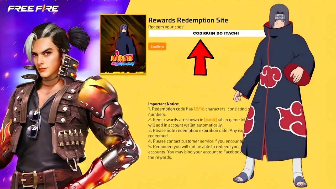 Codiguin FF Itachi