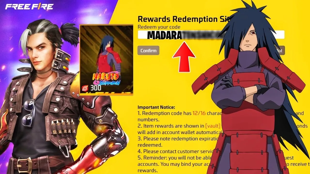 Codiguin FF: Madara (Naruto)