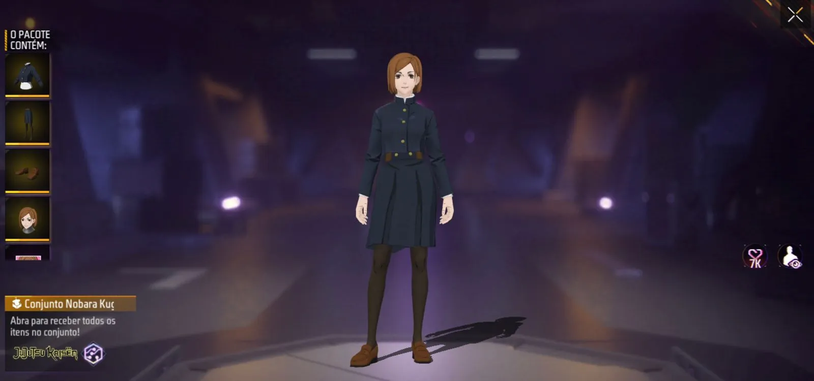 Codiguin FF: Nobara Kugisaki (Jujutsu Kaisen)