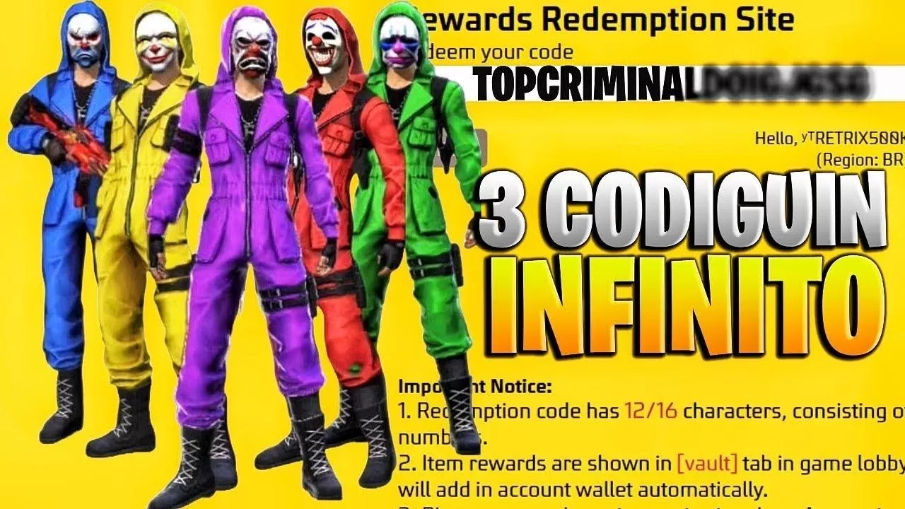 Codiguin ff Top Criminal Verde