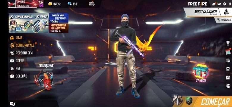 Free Fire: skin Gola Alta Preta retorna; veja como pegar, free fire