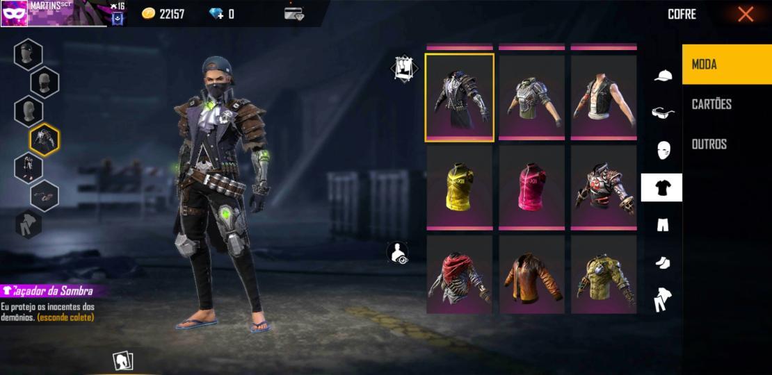 Caçador das Sombras + Azul Ártico