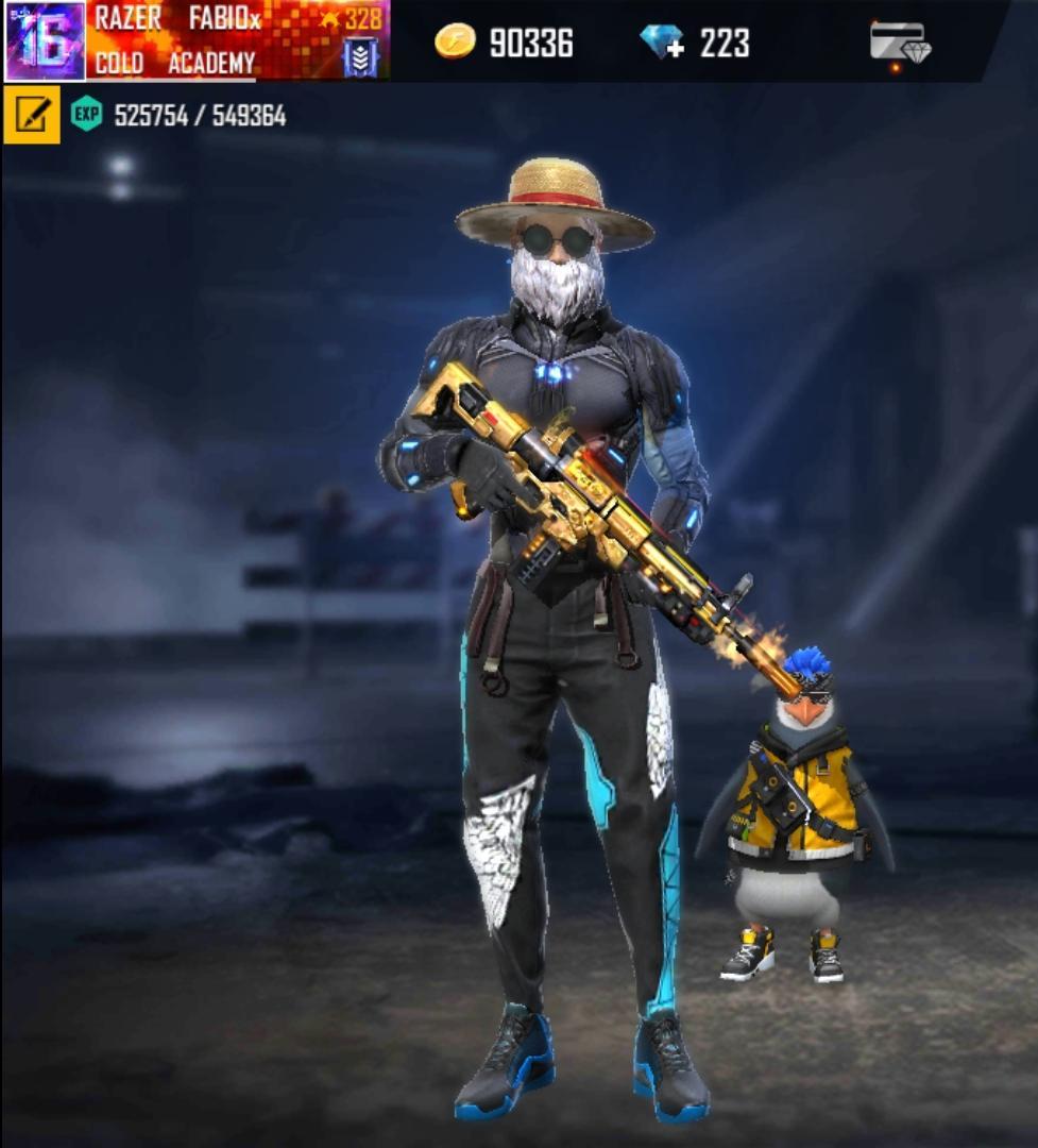 Combinação de skin Gatuno E Calça Angelical  - Detalhes e visualização