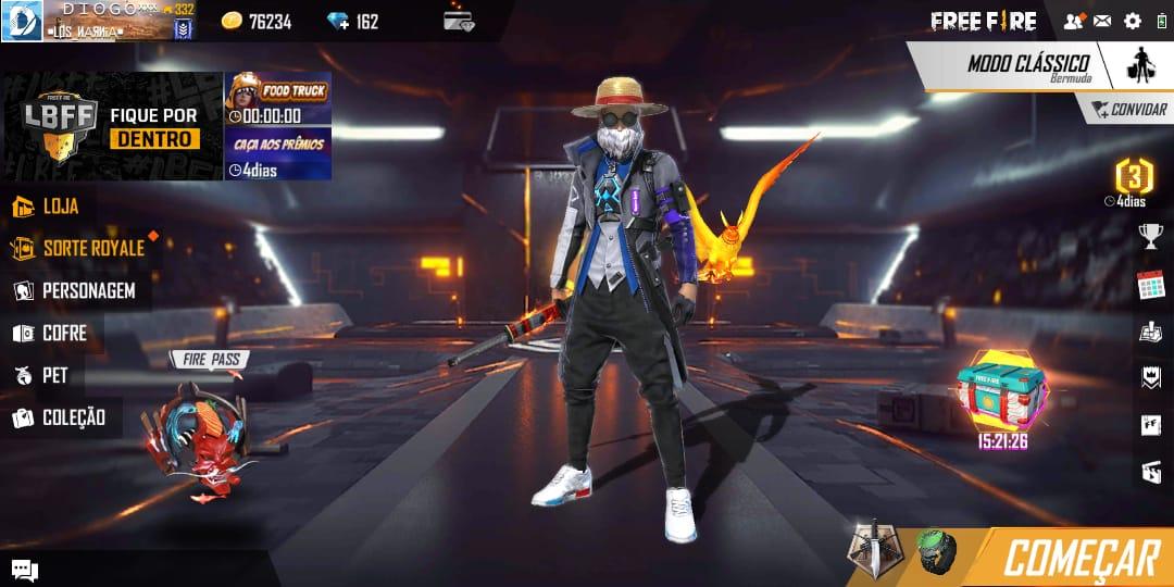 Zapudo: o novo pacote de skin do Free Fire