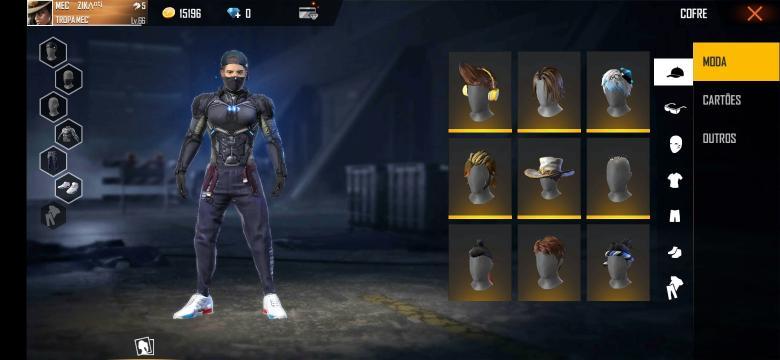 Combinação de skin Monstroo - Detalhes e visualização