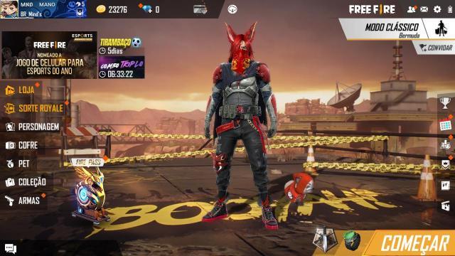 Combinaçao vermelha