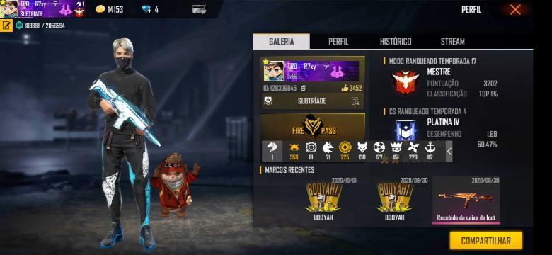 Combinações Gola Alta Preta Free Fire: roupas, skins e pacotes no Battle  Royale