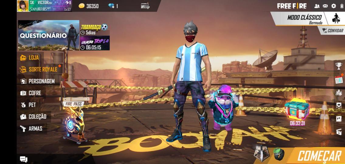 Combinação de skin Combinação Dos Camp  - Detalhes e visualização