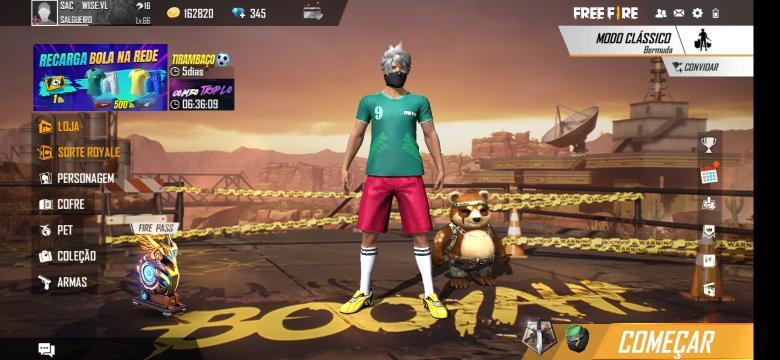 Jogador de Futebol Na Pandemia