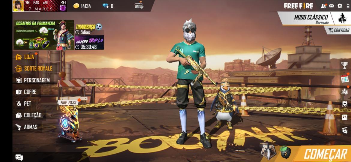 Player1 on X: Free Fire: como obter a skin Zapudo    / X