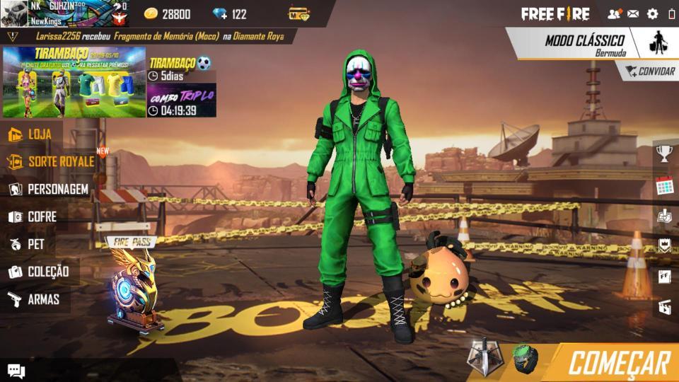 Um assaltante mascarado que você não irá descobrir