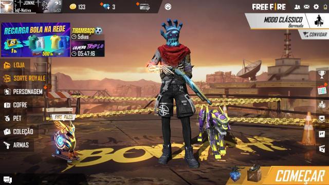 Combinação de skin Abusado Em Modéstia Parte - Detalhes e visualização