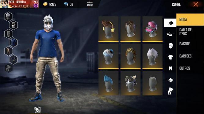 Combinação de skin Combinação Com Camisa De Time E Barba Rara! - Detalhes e visualização