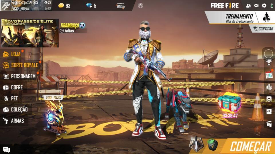 Combinação da calça angelical com outras Skins