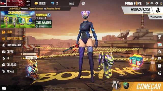 Combinação de skin Queen Of Death  - Detalhes e visualização
