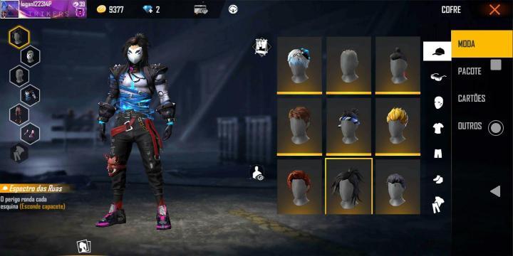 Espectro das Ruas Máscara ciber Azul Ártico Espectro das Rua