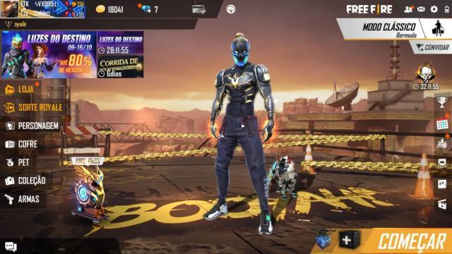 Player1 on X: Free Fire: como obter a skin Zapudo    / X