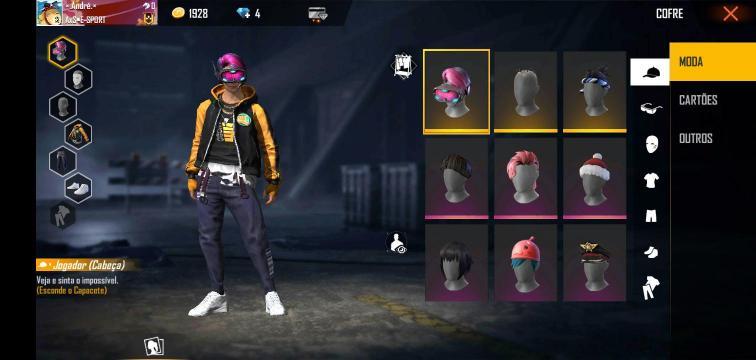 MELHORES COMBINAÇÕES DE SKINS PARA JOGAR RANQUEADA 🤗 FREE FIRE 