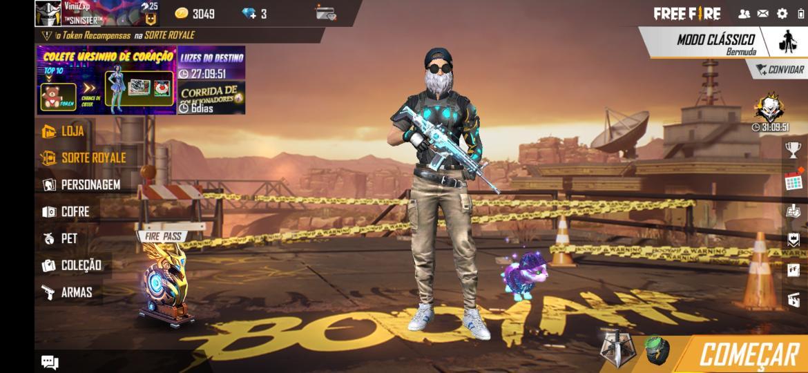 Combina&ccedil;&atilde;o camisa Comando + Sapato Criquete