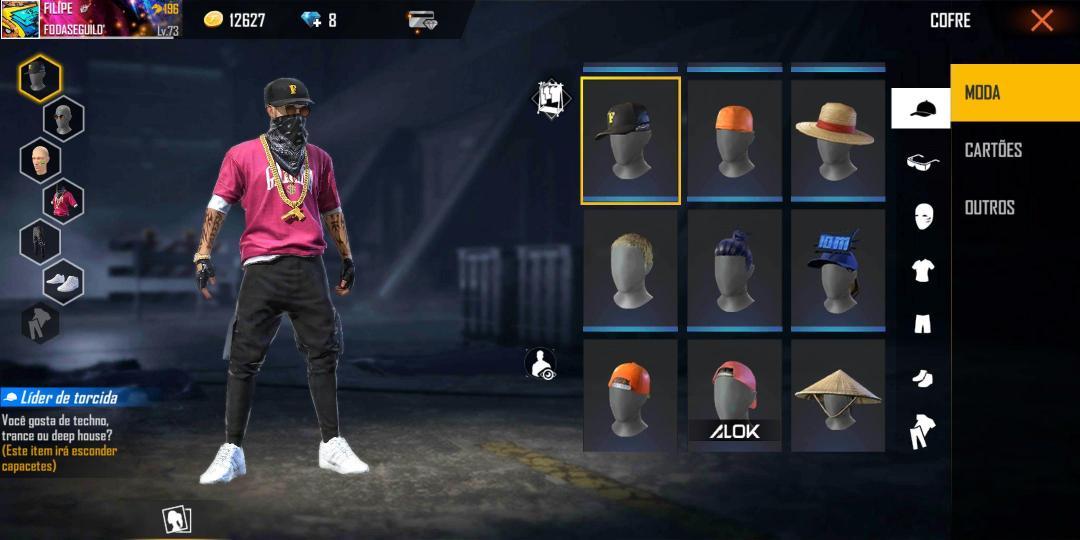 Combinações Gola Alta Branca Free Fire: roupas, skins e pacotes no Battle  Royale