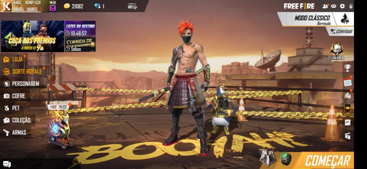 samurai + incubadora + copinha