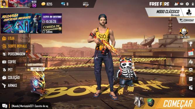 Camisa de ouro e calça down 