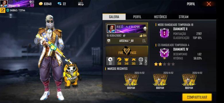 CADASTRO:COMBINA&Ccedil;&Atilde;O DE SKINS